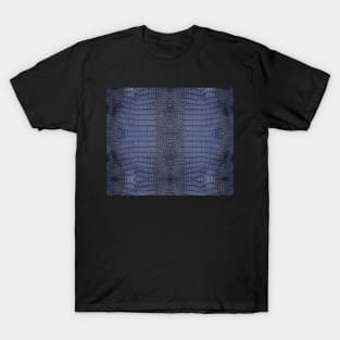 Cobalt Alligator Skin T-Shirt